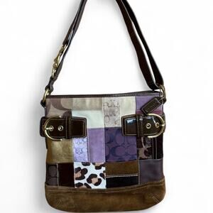 Vintage Coach Limited Edition Eva Patchwork Purse